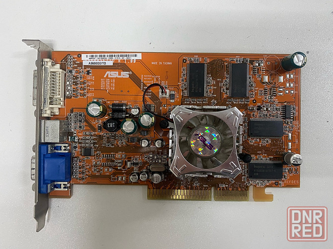 Видеокарта AGP ASUS A9600GE Radeon 128Mb Донецк - изображение 1