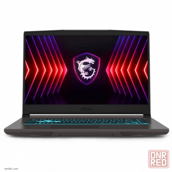 Игровой ноутбук msi thin 15 b13ucx-2649xru 9s7-16r831-2649-16g 15.6"/i5-13420h/8/512gb/rtx2050 4gb/dos/серый | Гарантия Макеевка - изображение 1