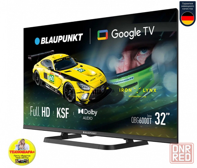 32" тв BLAUPUNKT 32QBG6000T. QLED/FullHD/Smart/Android14|GoogleTV/HDR/Голос Донецк - изображение 3