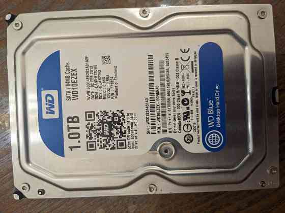 Жёсткие диски WD 1Tb Макеевка