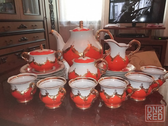Продаю красивый чайный сервиз Донецк - изображение 1