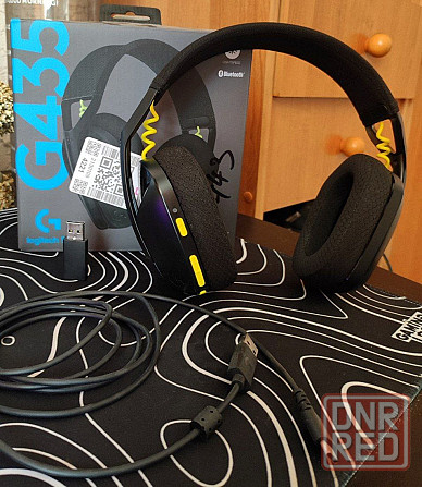 Беспроводные наушники Logitech G435 Донецк - изображение 1