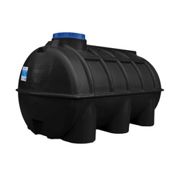 Емкость 1000 литров горизонтальная черная AQUAPLAST Донецк