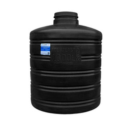 Емкость 1000 литров вертикальная низкая черная AQUAPLAST Донецк