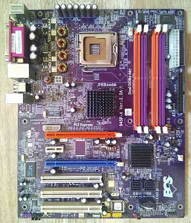 ECS Elitegroup 945P-A Ver:2.0 - Обмен на 6шт полностью нерабочих материнских плат или 15шт озу Донецк