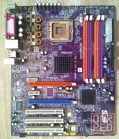 ECS Elitegroup 945P-A Ver:2.0 - Обмен на 6шт полностью нерабочих материнских плат или 15шт озу Донецк - изображение 1