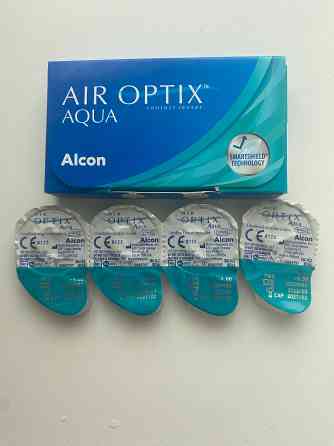 Контактные линзы AIR OPTIX, 4 шт, -4.00 / 8.6/ . ежемесячные Макеевка
