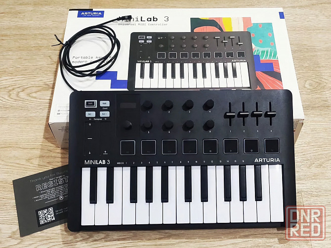MIDI-клавиатура Arturia MiniLab 3, USB-контроллер Донецк - изображение 7