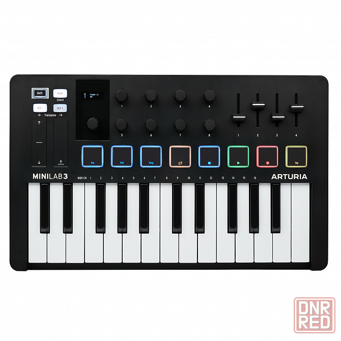 MIDI-клавиатура Arturia MiniLab 3, USB-контроллер Донецк - изображение 1