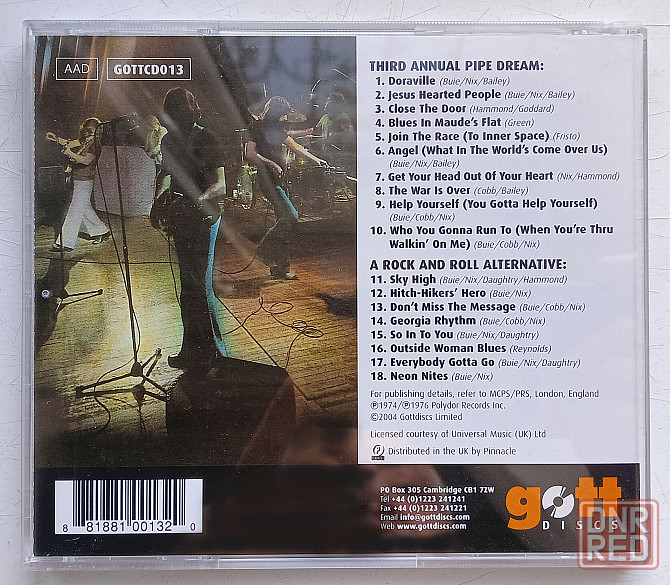 Фирменный CD: Atlanta Rhythm Section 1974/1976 Макеевка - изображение 4