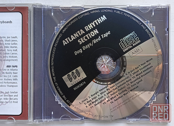 Фирменный CD: Atlanta Rhythm Section 1975/1976 Макеевка - изображение 2