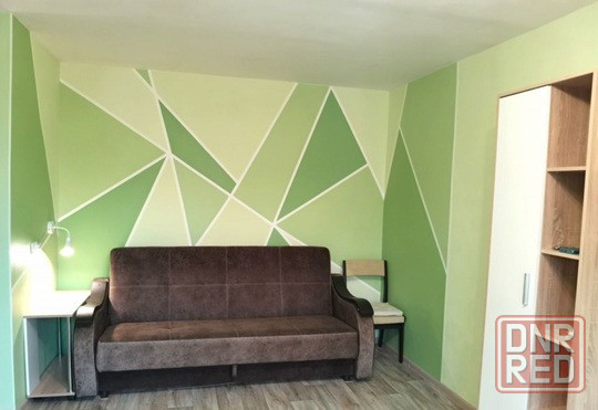 Сдается однокомнатная квартира в Киевском районе, г. Донецк Свежий ремонт, гарнитур и техника на кух Донецк - изображение 2