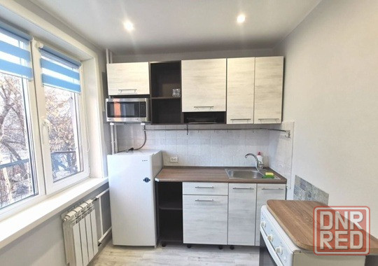 Сдается однокомнатная квартира в Киевском районе, г. Донецк Свежий ремонт, гарнитур и техника на кух Донецк - изображение 1