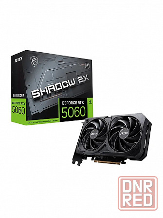 Видеокарта MSI NVIDIA GeForce RTX 5060 SHADOW 2X OC 8 гб Новая Донецк - изображение 1