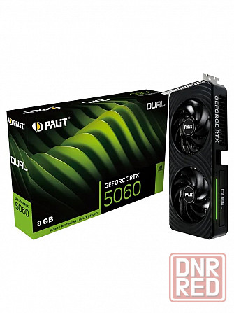 Видеокарта Palit NVIDIA GeForce RTX 5060 Dual 8 гб Новая Донецк - изображение 1
