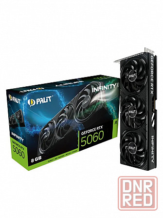 Видеокарта Palit NVIDIA GeForce RTX 5060 Infinity 3 8 гб Новая Донецк - изображение 1