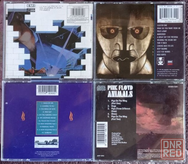 Pink Floyd на фирменных CD. Донецк - изображение 3
