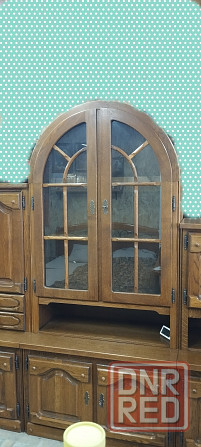 Продам стенку для гостиной из натурального дуба Донецк - изображение 3