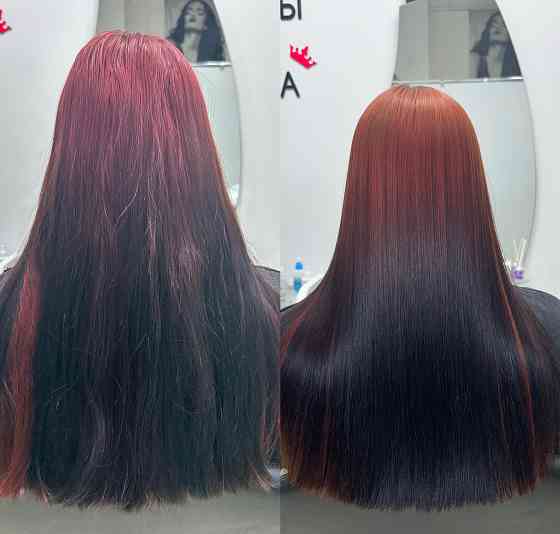 Кератиновое выпрямление Ботокс Восстановление волос Тотальная реконструкция Кератин Донецк