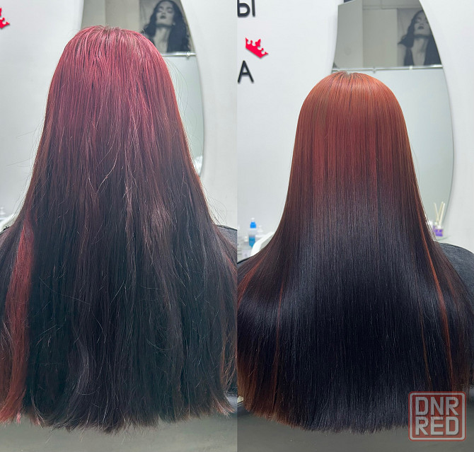 Кератиновое выпрямление Ботокс Восстановление волос Тотальная реконструкция Кератин Донецк - изображение 4