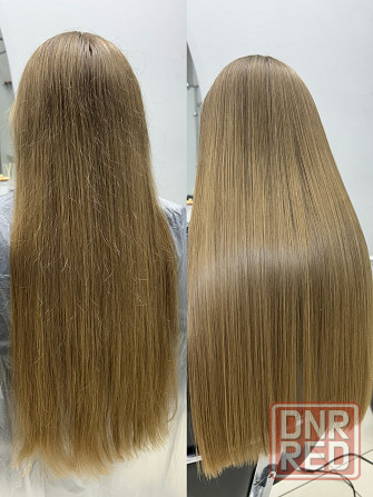 Кератиновое выпрямление Ботокс Восстановление волос Тотальная реконструкция Кератин Донецк - изображение 7