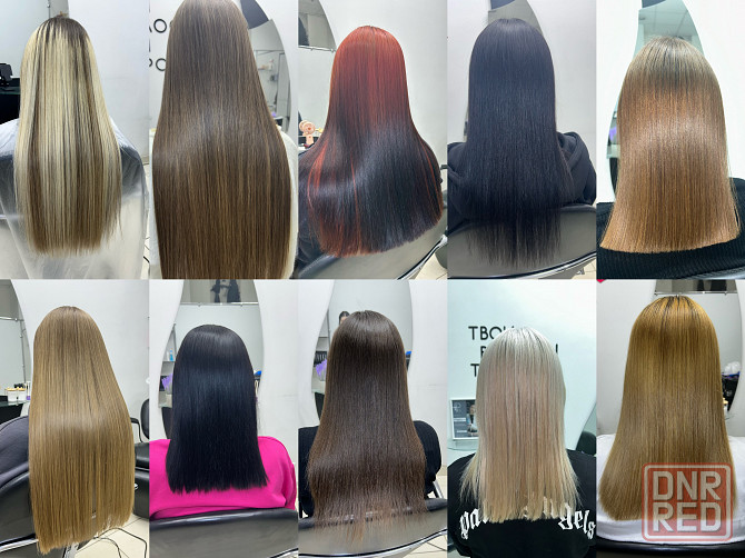 Кератиновое выпрямление Ботокс Восстановление волос Тотальная реконструкция Кератин Донецк - изображение 1