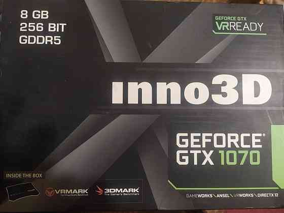 Видеокарта Inno3D GeForce GTX 1070 HerculeZ Twin X2 8 Гбайт Донецк