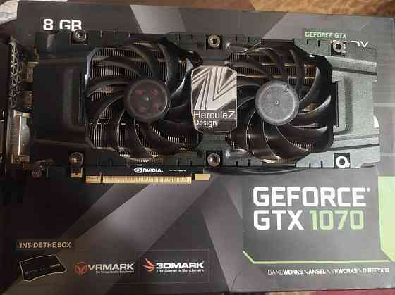Видеокарта Inno3D GeForce GTX 1070 HerculeZ Twin X2 8 Гбайт Донецк
