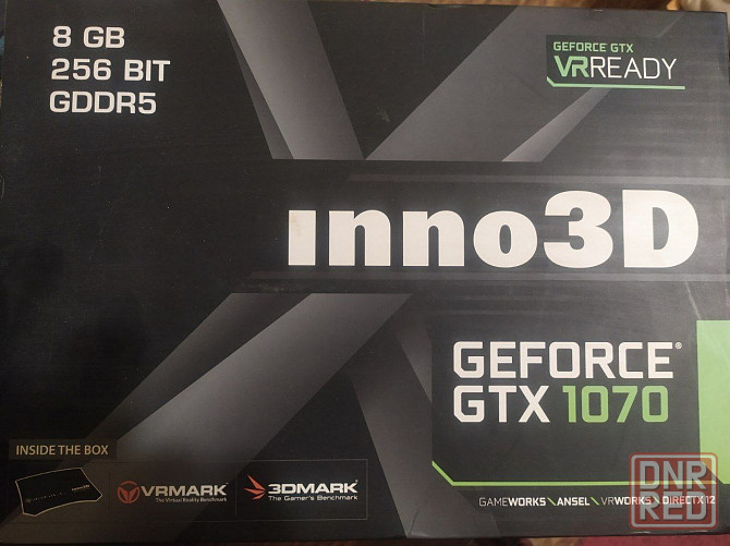 Видеокарта Inno3D GeForce GTX 1070 HerculeZ Twin X2 8 Гбайт Донецк - изображение 2