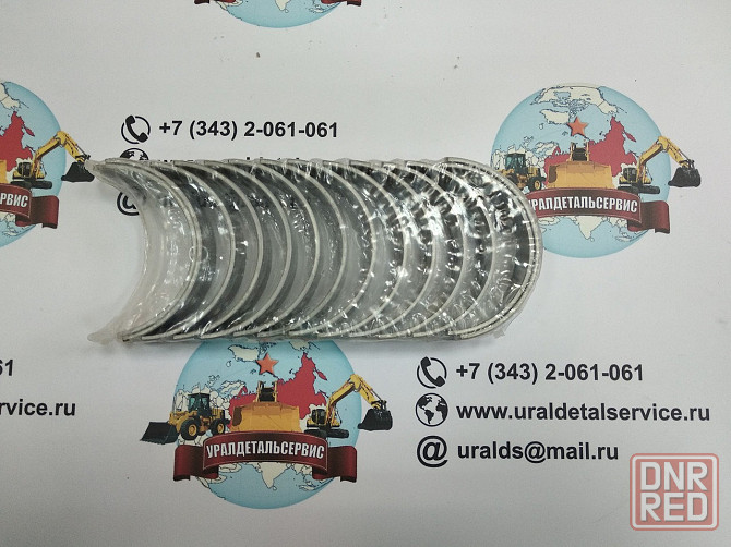 6BG1 Isuzu 1115100743 вкладыши коренные (1115100740, 1115100741, 1115100742) Донецк - изображение 1