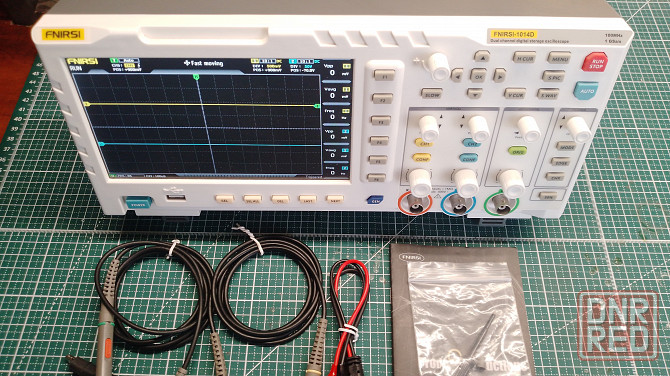 FNIRSI - 1014 D . Цифровой двухканальный осцилограф со встроенным генератором . Донецк - изображение 2