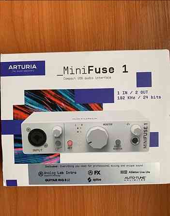Звуковая карта Arturia Minifuse 1 Снежное