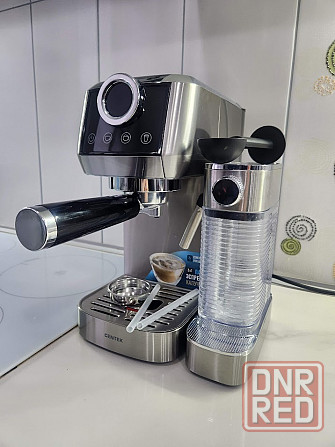 Кофеварка рожковая Centek CT-1170, 3в1 сенсорная Донецк - изображение 3