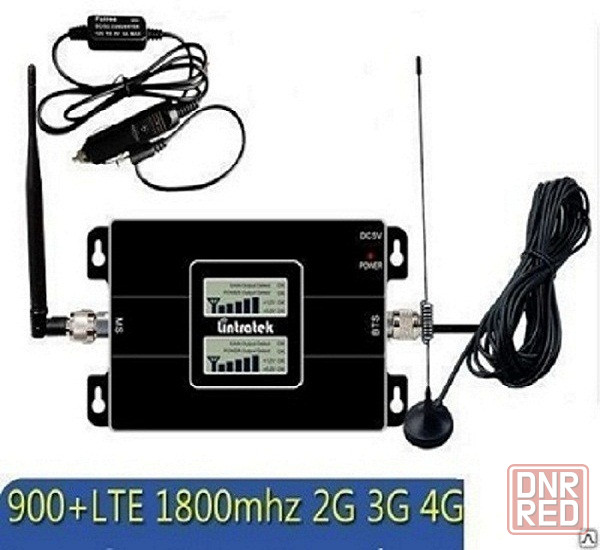 "Автомобильный Усилитель сигнала сотовой связи 900 MHZ + 1800 MHZ + 2,3,4 G " Донецк - изображение 1