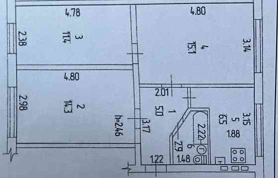Продажа 3 ком. квартиры Донецк