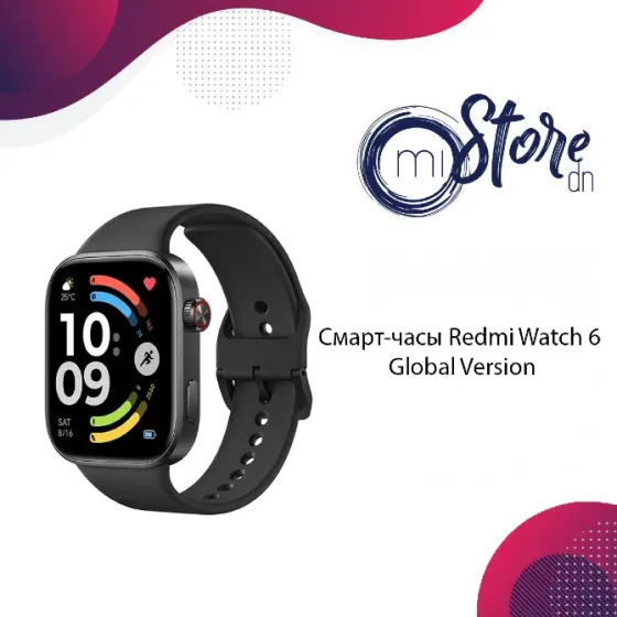 Смарт-часы Redmi Watch 6 Global Version (Black) Донецк