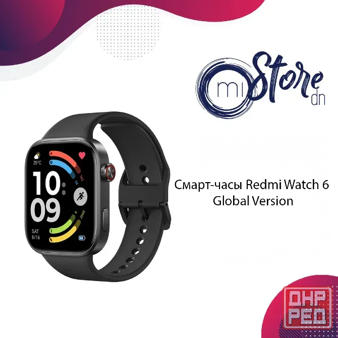 Смарт-часы Redmi Watch 6 Global Version (Black) Донецк - изображение 1