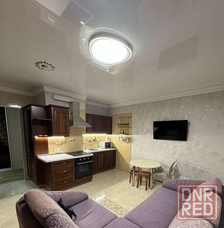 Аренда шикарной евро-двушки в Куйбышевском районе, Новострой, Вода круглосуточно Донецк - изображение 2