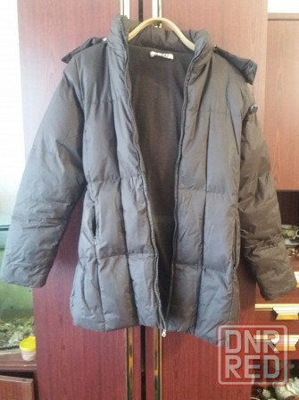 Продам куртку пуховик с капюшоном р. м Донецк - изображение 2