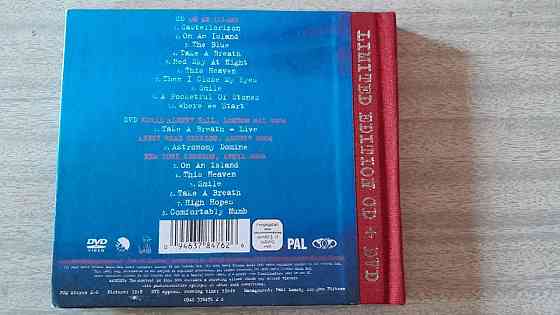 david gilmour - on an island ur & europe / 2006 / ex / Eex- cd и dvd Донецк
