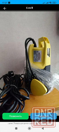 Продам абсолютно новый насос для грязной воды Karcher sp3 Донецк - изображение 2
