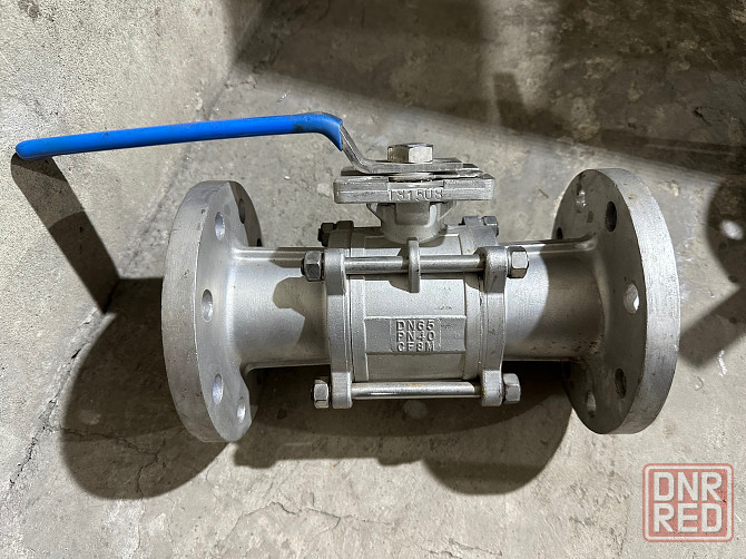 Кран шаровый, DN65 PN PN 40 Донецк - изображение 1