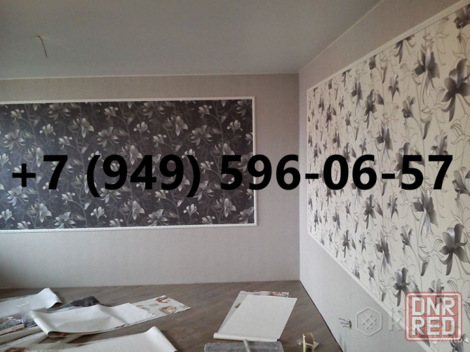 Донецк поклейка обоев мастер Донецк - изображение 1