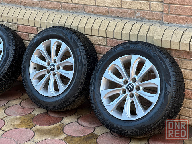 Шикарные колёса в сборе R-17 Hyundai Донецк - изображение 3