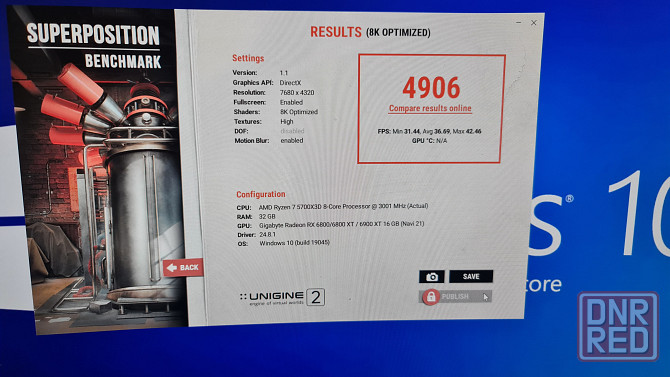 Видеокарта RX 6800 16GB Донецк - изображение 4