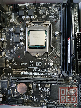 Продам комплект на 1151v2 Цп i5-9400f Озу 32 gb Материнская плата не запускаеться нужно шить биос Донецк - изображение 1