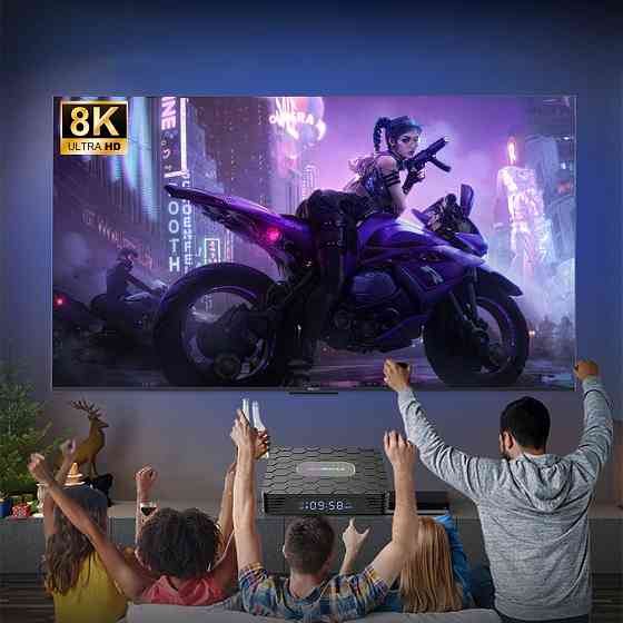 8K андроид ТB приставка 4/64Гб | Смарт приставка для телевизора Донецк