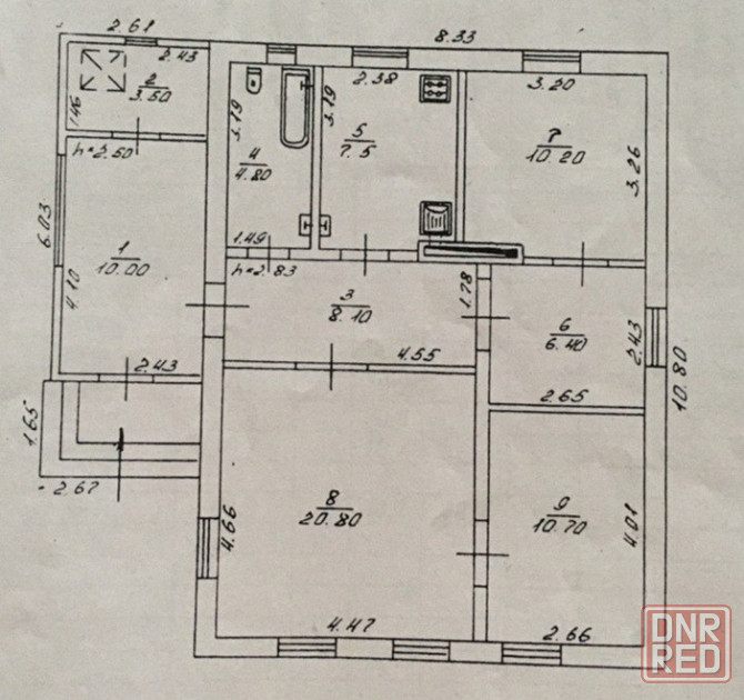 Продам дом 90 м.кв. по Красногвардейский/ школа 96/ Донецк - изображение 1