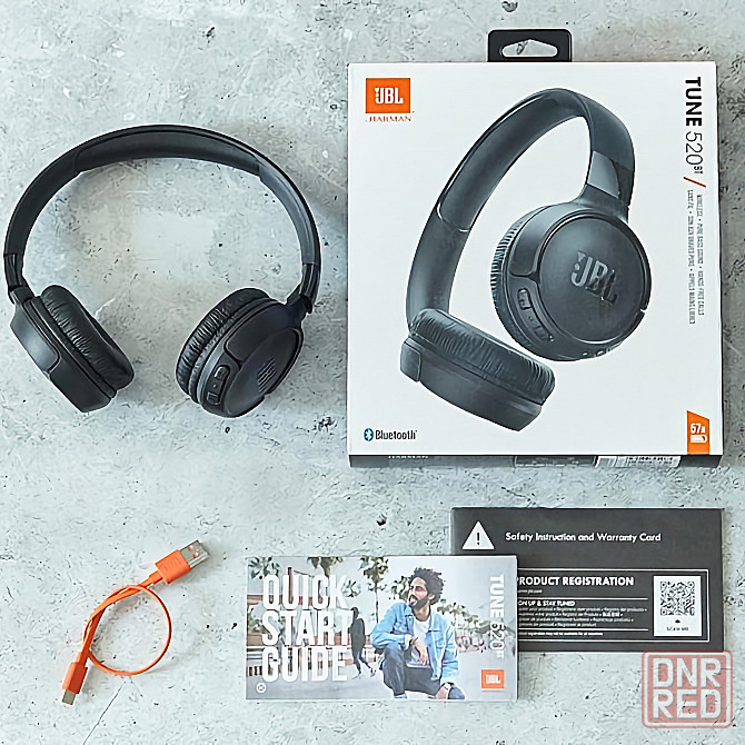 Наушники JBL TUNE 520BT, беспородные, Bluetooth, оригинал Донецк - изображение 8