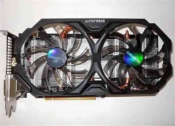 видеокарта гигабайт gv-r9270c-2gd 2гб (аналог ge force 660) Донецк